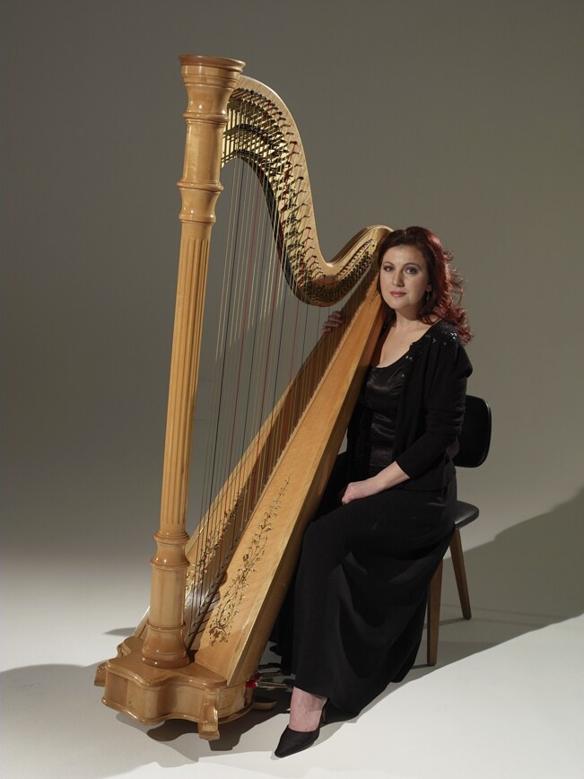 Harpist,  Tracy Sweet